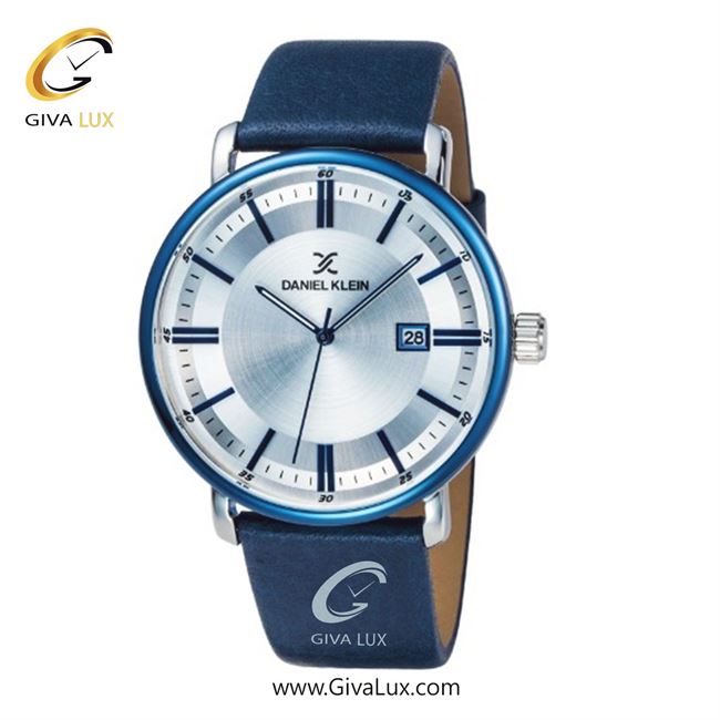 ساعت مچی اورجینال مردانه دنیل کلین آبی | سرمه ای| نقره ای| کد رفرنس DK12012-4