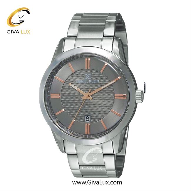 ساعت مچی اورجینال مردانه دنیل کلین نقره ای | نقره ای| طوسی| کد رفرنس DK12014-5