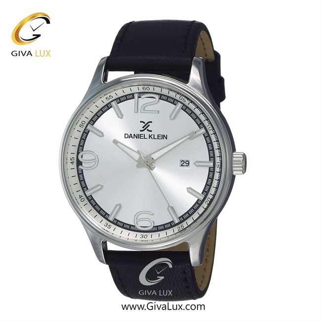 ساعت مچی اورجینال مردانه دنیل کلین نقره ای | مشکی| نقره ای| کد رفرنس DK12019-1