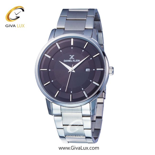 ساعت مچی اورجینال مردانه دنیل کلین نقره ای | نقره ای| دودی|تیتانیوم| کد رفرنس DK12021-4