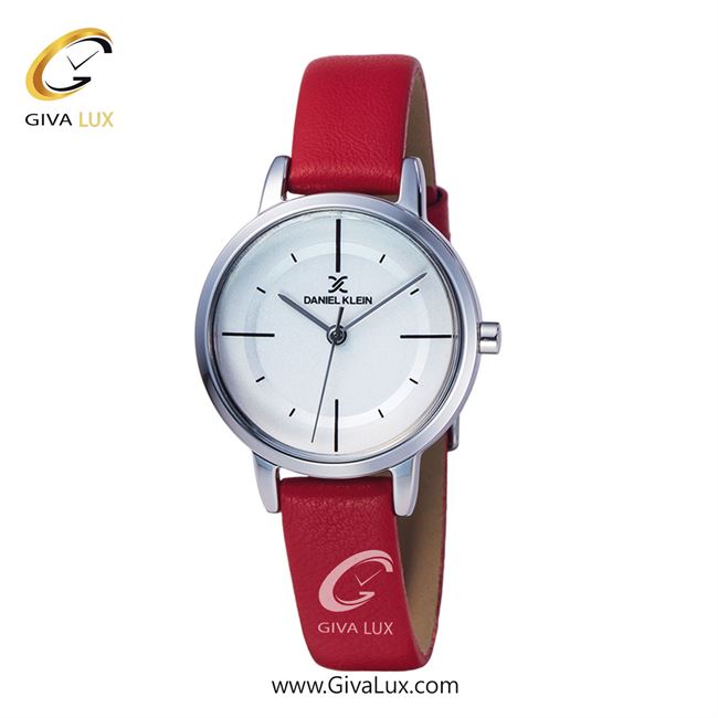 ساعت مچی اورجینال زنانه دنیل کلین نقره ای | قرمز| سفید| کد رفرنس DK12024-4