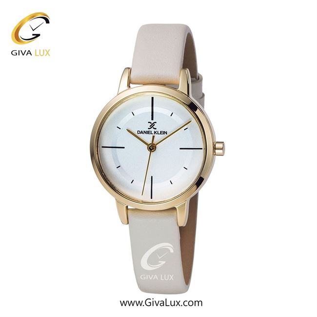 ساعت مچی اورجینال زنانه دنیل کلین طلایی | کرم| سفید| کد رفرنس DK12024-6