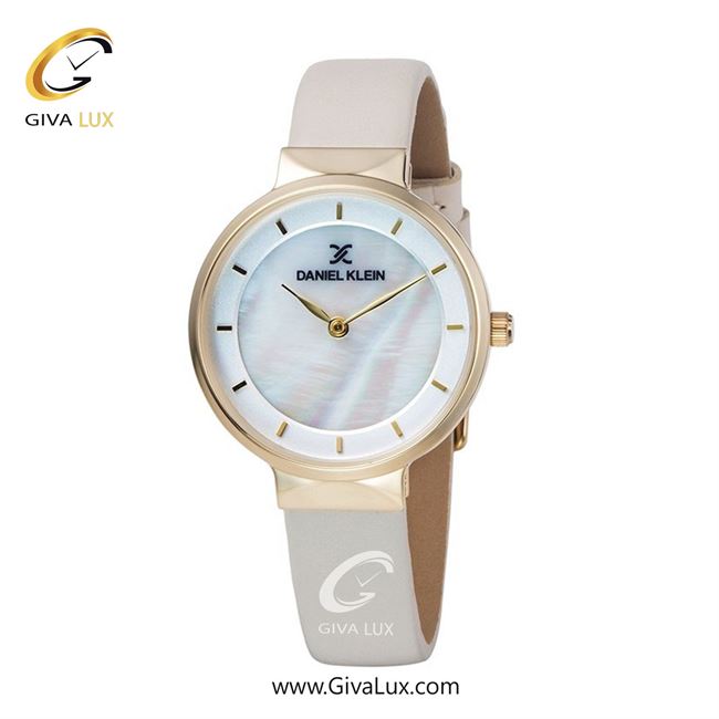 ساعت مچی اورجینال زنانه دنیل کلین طلایی | کرم| نقره ای| کد رفرنس DK12026-4