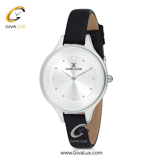 ساعت مچی اورجینال زنانه دنیل کلین نقره ای | مشکی| نقره ای| کد رفرنس DK12037-1