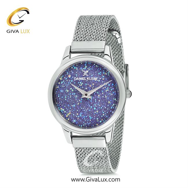 ساعت مچی اورجینال زنانه دنیل کلین نقره ای | نقره ای| سرمه ای-هفت رنگ| کد رفرنس DK12040-1