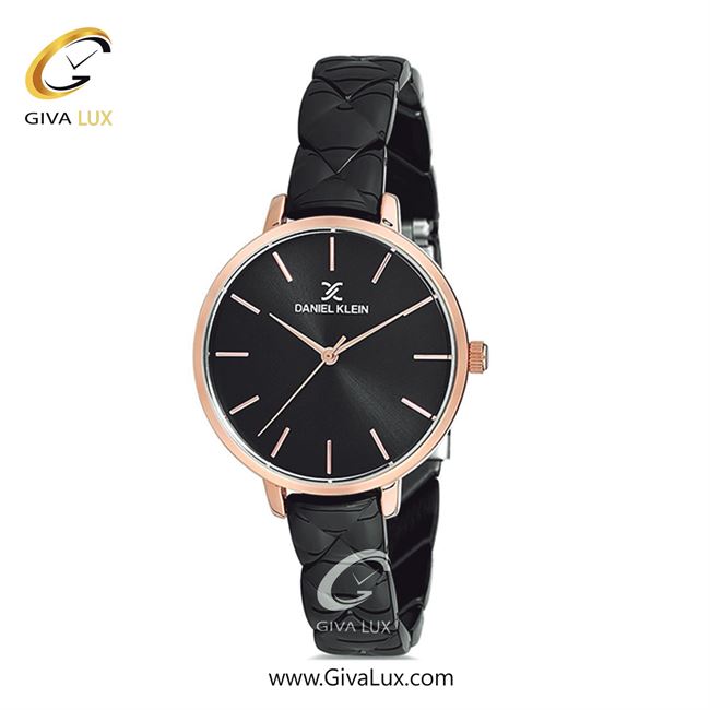 ساعت مچی اورجینال زنانه دنیل کلین رزگلد | مشکی| مشکی| کد رفرنس DK12041-5