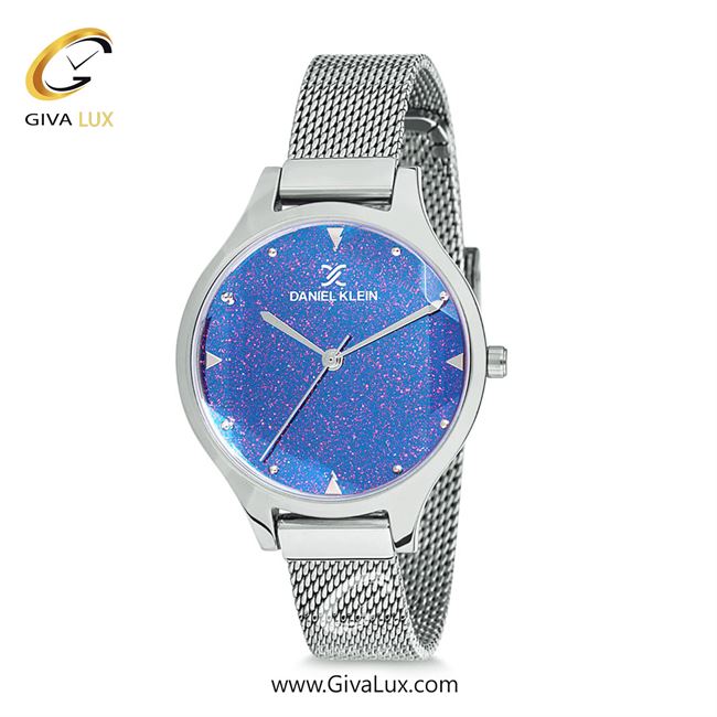 ساعت مچی اورجینال زنانه دنیل کلین نقره ای | نقره ای| هفت رنگ-آبی| کد رفرنس DK12044-1