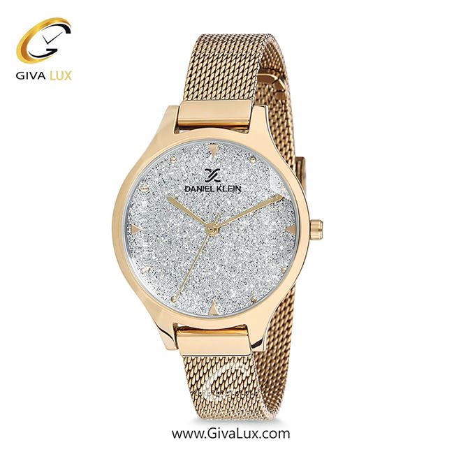 ساعت مچی اورجینال زنانه دنیل کلین طلایی | طلایی| نقره ای| کد رفرنس DK12044-2