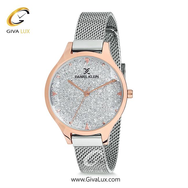 ساعت مچی اورجینال زنانه دنیل کلین رزگلد | نقره ای| نقره ای| کد رفرنس DK12044-3