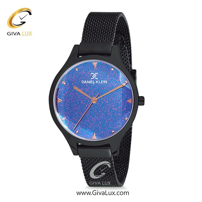 ساعت مچی اورجینال زنانه دنیل کلین مشکی | مشکی| هفت رنگ-آبی| کد رفرنس DK12044-6