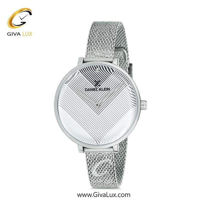 ساعت مچی اورجینال زنانه دنیل کلین نقره ای | نقره ای| نقره ای-گلدار/طرحدار| کد رفرنس DK12049-1