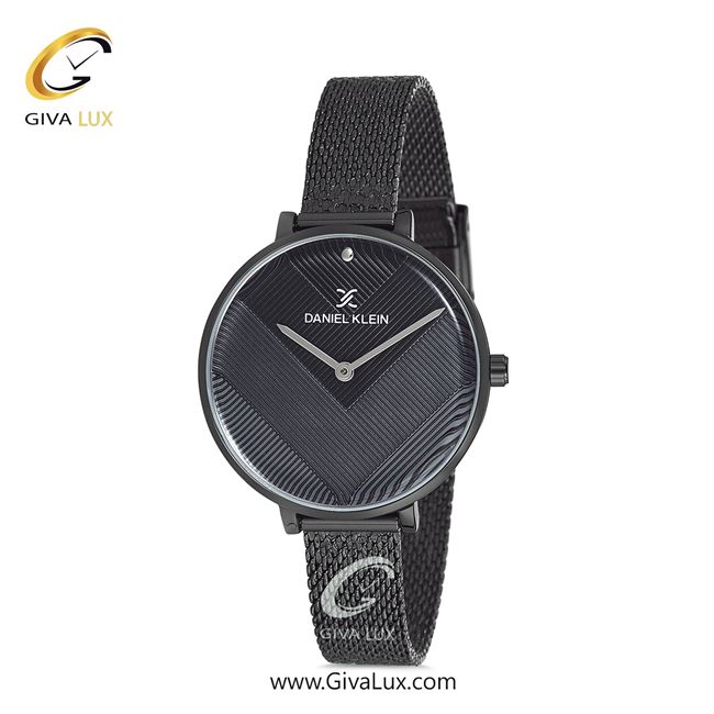 ساعت مچی اورجینال زنانه دنیل کلین مشکی | مشکی| گلدار/طرحدار-مشکی| کد رفرنس DK12049-7