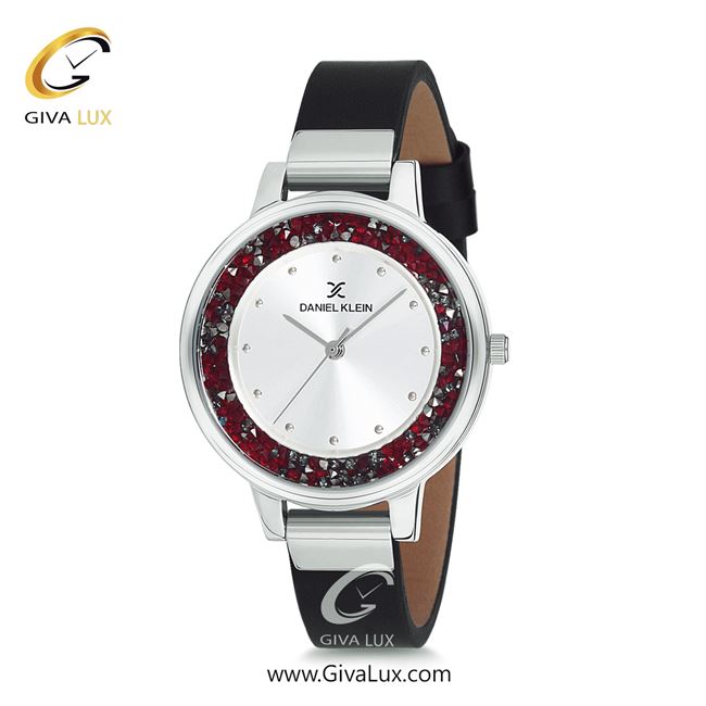 ساعت مچی اورجینال زنانه دنیل کلین نقره ای | مشکی| نقره ای| کد رفرنس DK12051-1