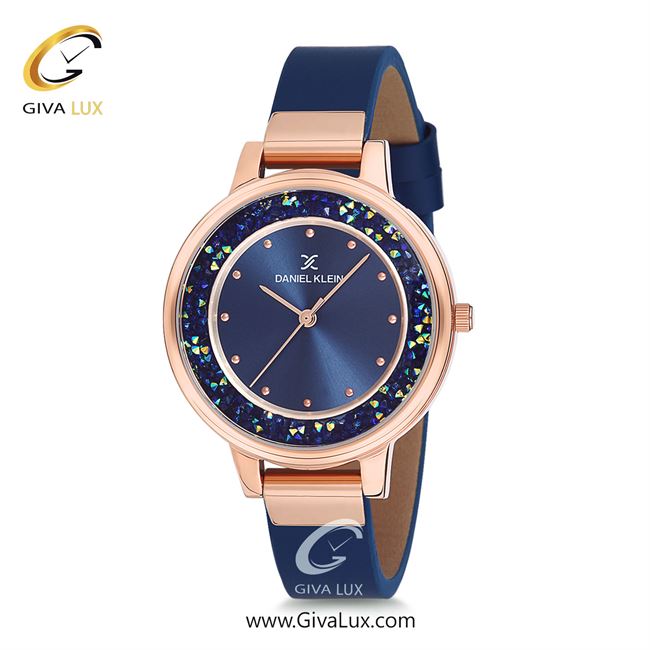 ساعت مچی اورجینال زنانه دنیل کلین رزگلد | سرمه ای| سرمه ای| کد رفرنس DK12051-6