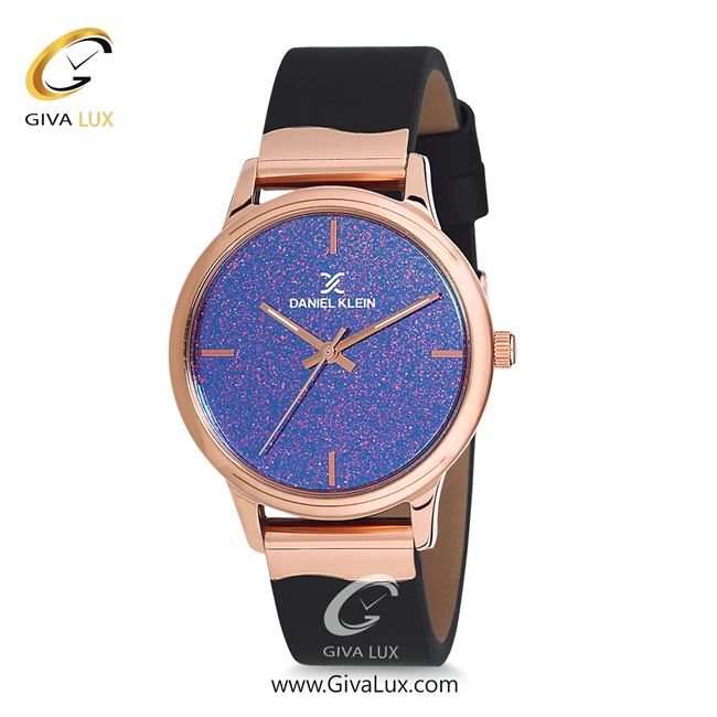 ساعت مچی اورجینال زنانه دنیل کلین رزگلد | مشکی| بنفش| کد رفرنس DK12052-5