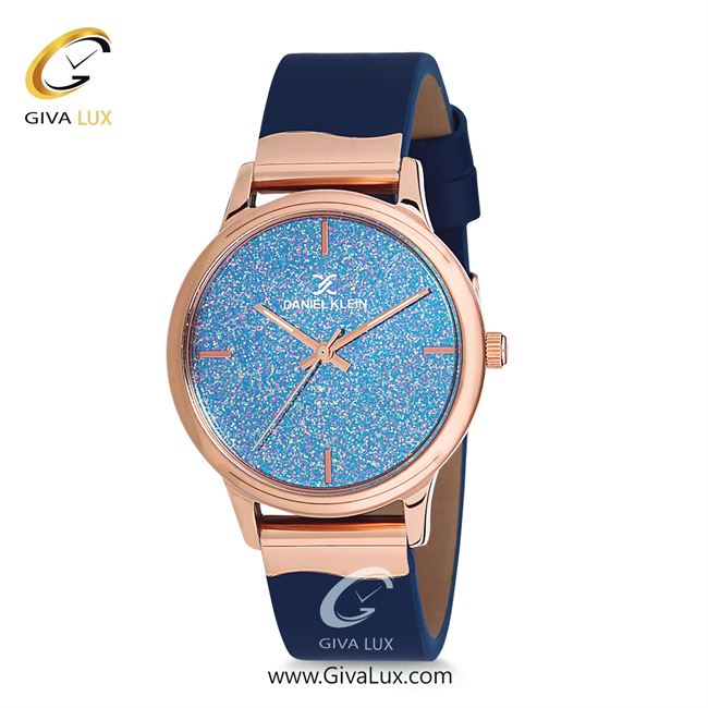 ساعت مچی اورجینال زنانه دنیل کلین رزگلد | سرمه ای| آبی| کد رفرنس DK12052-6