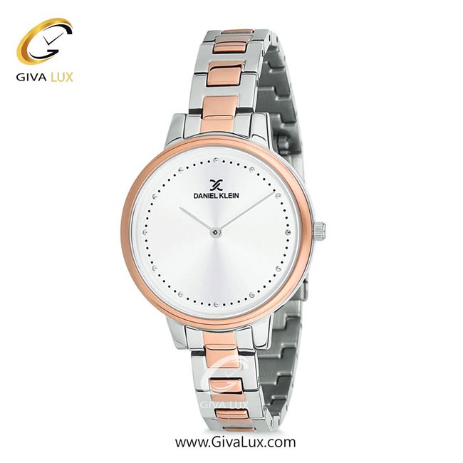 ساعت مچی اورجینال زنانه دنیل کلین نقره ای-رزگلد | نقره ای-رزگلد| نقره ای| کد رفرنس DK12053-4