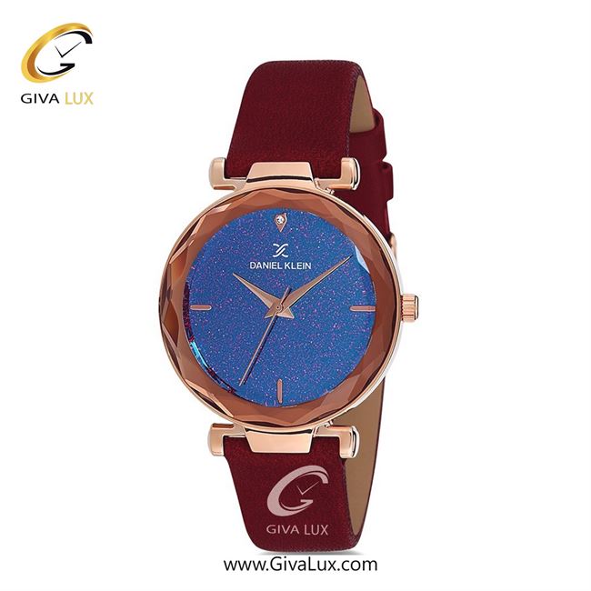 ساعت مچی اورجینال زنانه دنیل کلین رزگلد | زرشکی| آبی| کد رفرنس DK12056-4