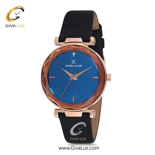 ساعت مچی اورجینال زنانه دنیل کلین رزگلد | مشکی| آبی| کد رفرنس DK12056-5