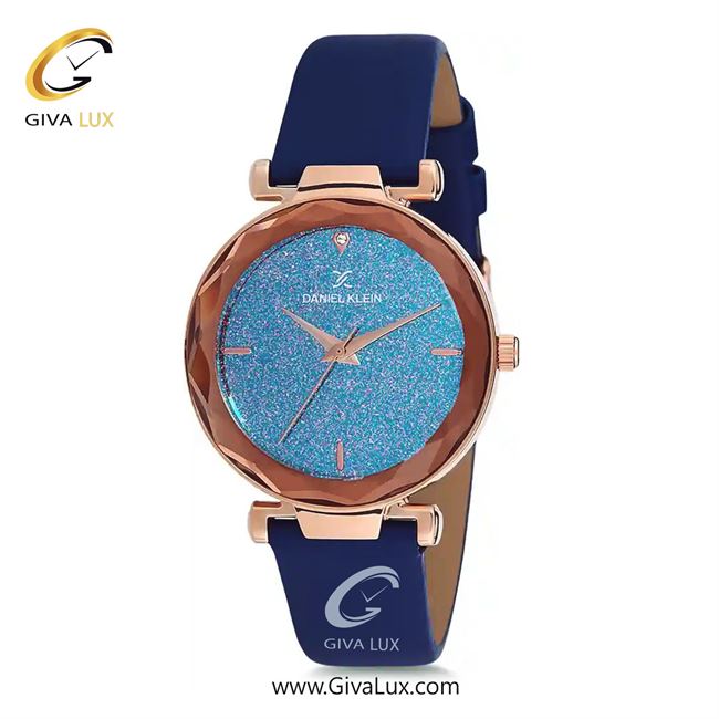 ساعت مچی اورجینال زنانه دنیل کلین رزگلد | سرمه ای| آبی| کد رفرنس DK12056-6