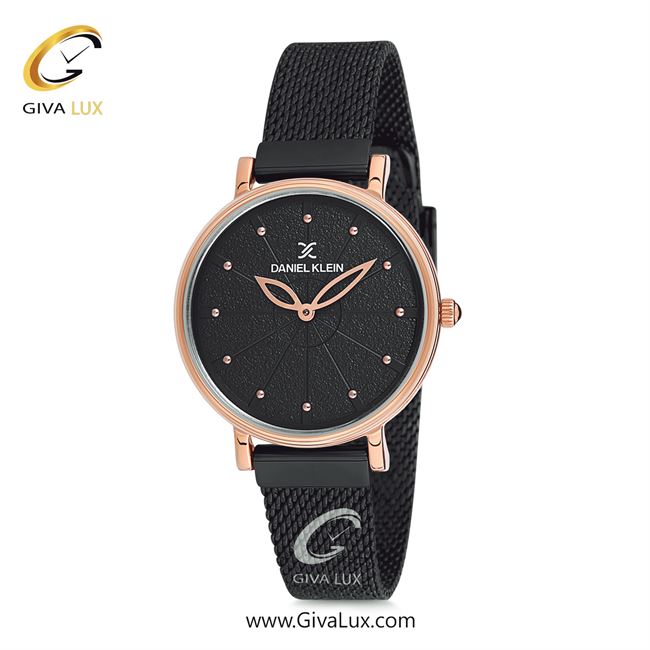 ساعت مچی اورجینال زنانه دنیل کلین رزگلد | مشکی| مشکی| کد رفرنس DK12058-3