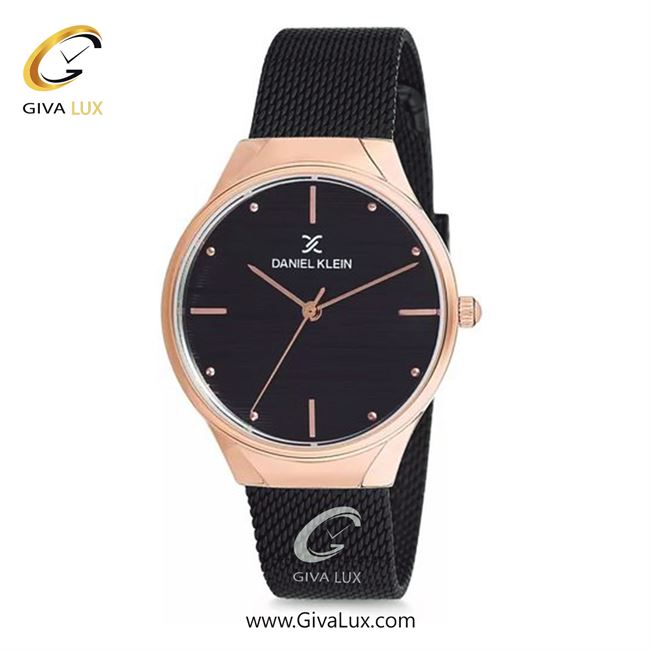 ساعت مچی اورجینال زنانه دنیل کلین رزگلد | مشکی| مشکی| کد رفرنس DK12060-5