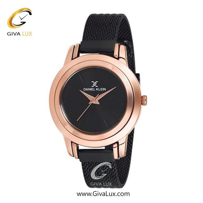 ساعت مچی اورجینال زنانه دنیل کلین رزگلد | مشکی| مشکی| کد رفرنس DK12061-6