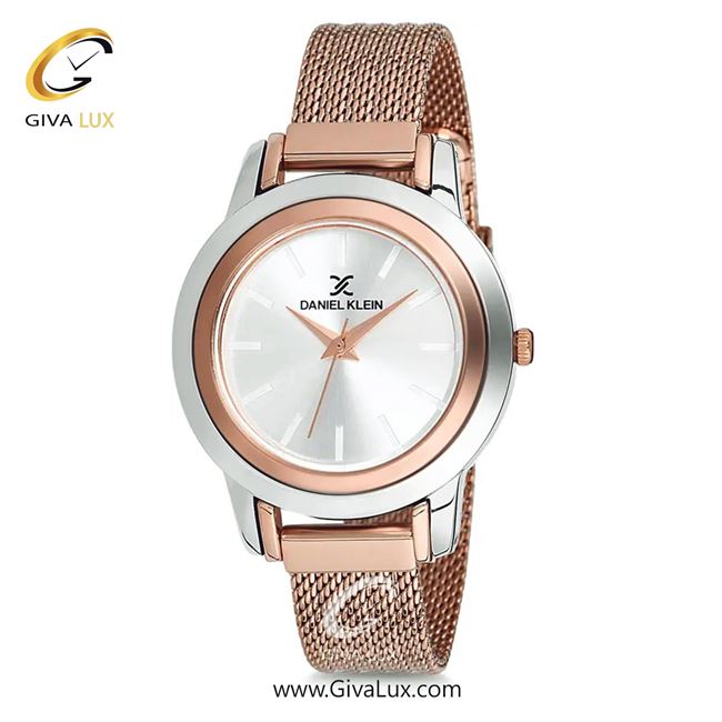 ساعت مچی اورجینال زنانه دنیل کلین نقره ای-رزگلد | رزگلد| نقره ای| کد رفرنس DK12061-7