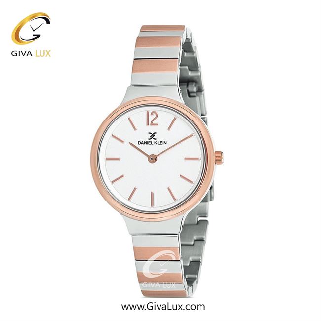 ساعت مچی اورجینال زنانه دنیل کلین نقره ای-رزگلد | نقره ای-رزگلد| نقره ای| کد رفرنس DK12062-3