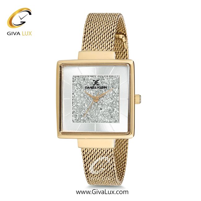 ساعت مچی اورجینال زنانه دنیل کلین طلایی | طلایی| نقره ای| کد رفرنس DK12063-3