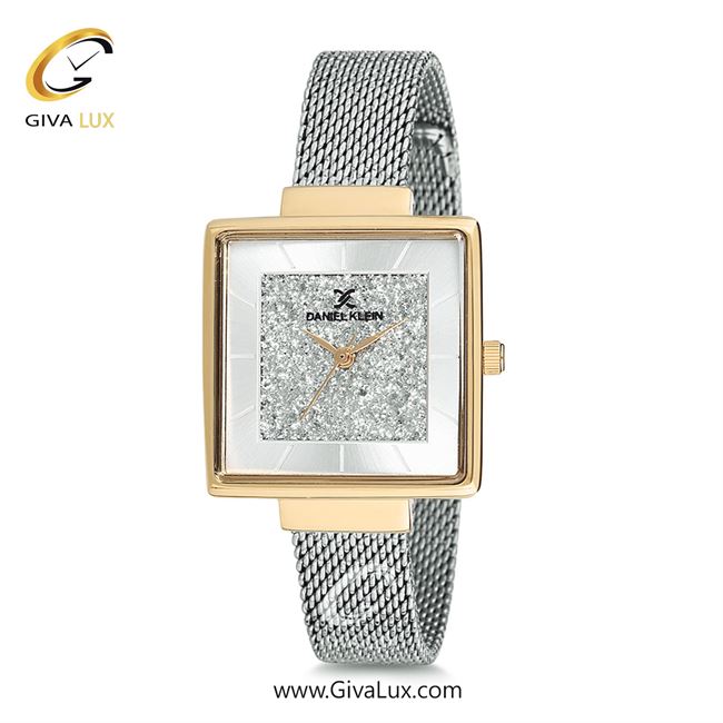 ساعت مچی اورجینال زنانه دنیل کلین طلایی | نقره ای| نقره ای| کد رفرنس DK12063-4
