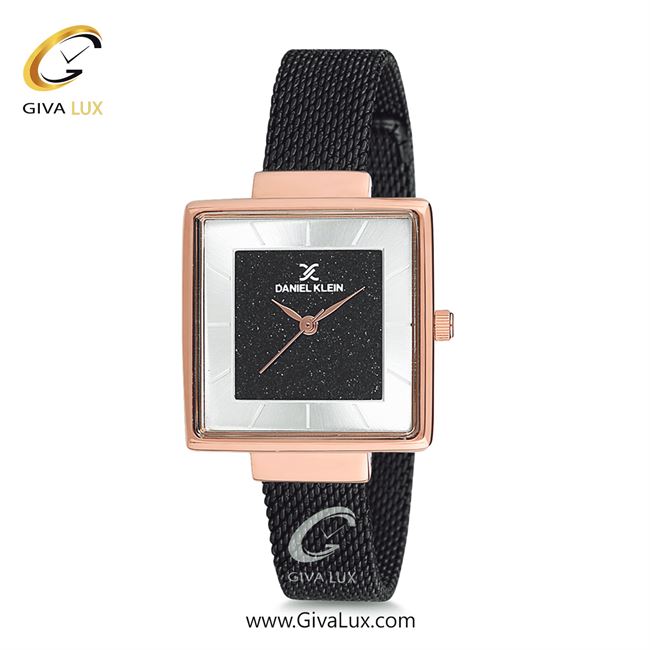 ساعت مچی اورجینال زنانه دنیل کلین رزگلد | مشکی| نقره ای-مشکی| کد رفرنس DK12063-5