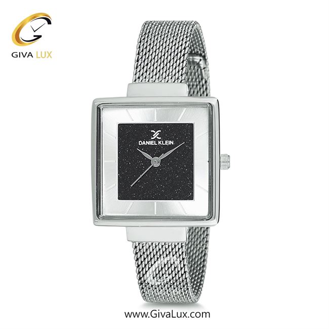 ساعت مچی اورجینال زنانه دنیل کلین نقره ای | نقره ای| مشکی-نقره ای| کد رفرنس DK12063-6