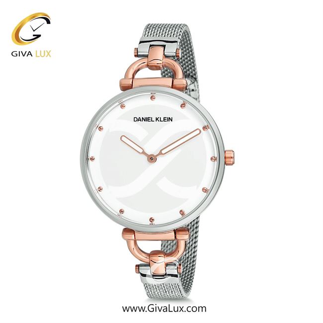 ساعت مچی اورجینال زنانه دنیل کلین نقره ای | رزگلد-نقره ای| گلدار/طرحدار-نقره ای| کد رفرنس DK12064-7