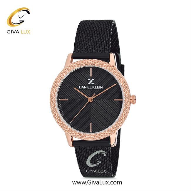 ساعت مچی اورجینال زنانه دنیل کلین رزگلد | مشکی| مشکی| کد رفرنس DK12065-6