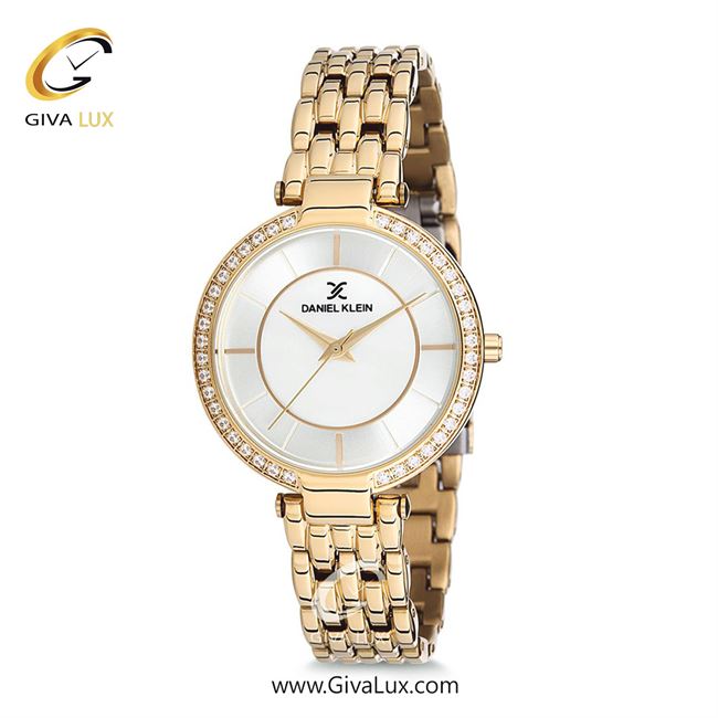 ساعت مچی اورجینال زنانه دنیل کلین طلایی | طلایی| نقره ای| کد رفرنس DK12067-3