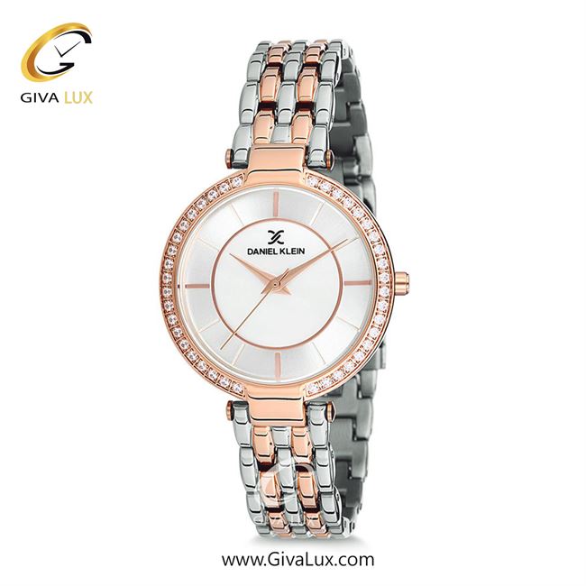 ساعت مچی اورجینال زنانه دنیل کلین رزگلد | نقره ای-رزگلد| نقره ای| کد رفرنس DK12067-4