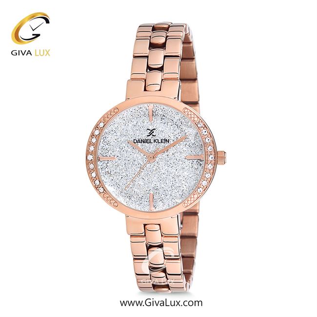 ساعت مچی اورجینال زنانه دنیل کلین رزگلد | رزگلد| نقره ای| کد رفرنس DK12068-2