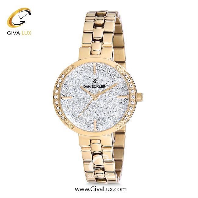 ساعت مچی اورجینال زنانه دنیل کلین طلایی | طلایی| نقره ای| کد رفرنس DK12068-3