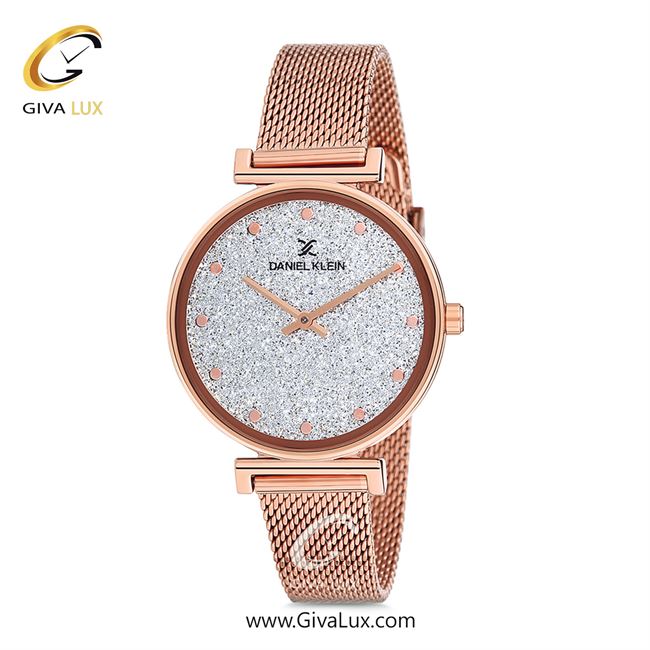 ساعت مچی اورجینال زنانه دنیل کلین رزگلد | رزگلد| نقره ای| کد رفرنس DK12070-3