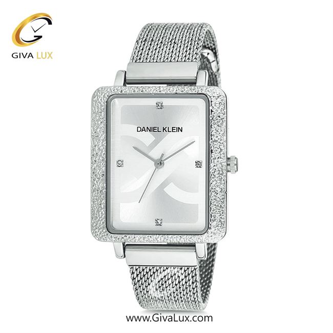 ساعت مچی اورجینال زنانه دنیل کلین نقره ای | نقره ای| نقره ای-گلدار/طرحدار| کد رفرنس DK12072-1