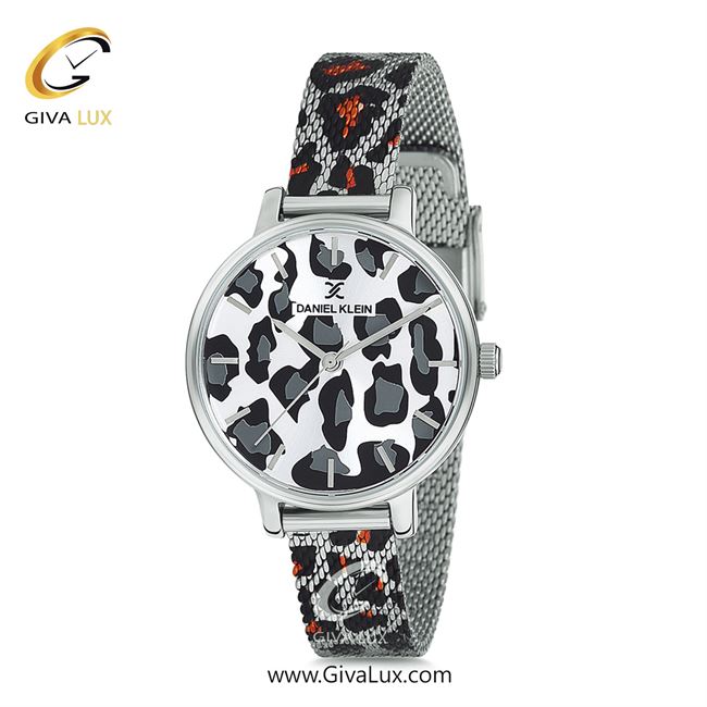 ساعت مچی اورجینال زنانه دنیل کلین نقره ای | نقره ای| نقره ای-گلدار/طرحدار| کد رفرنس DK12074-3