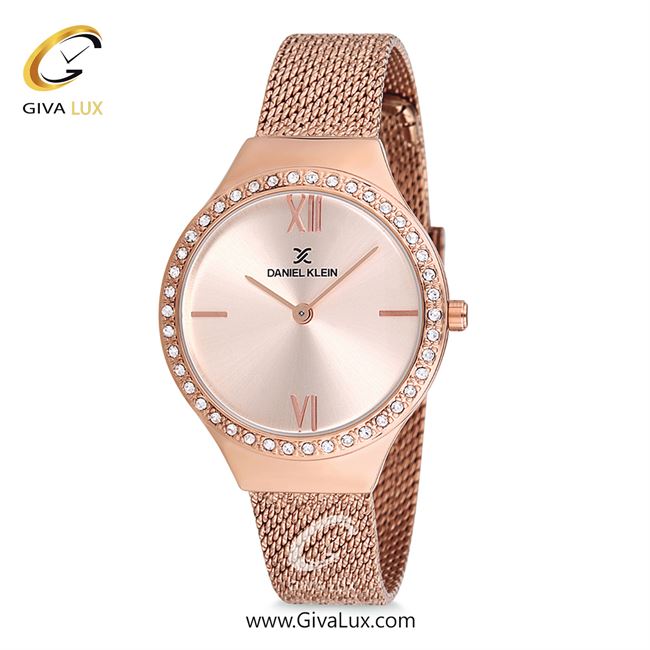ساعت مچی اورجینال زنانه دنیل کلین رزگلد | رزگلد| رزگلد| کد رفرنس DK12075-2