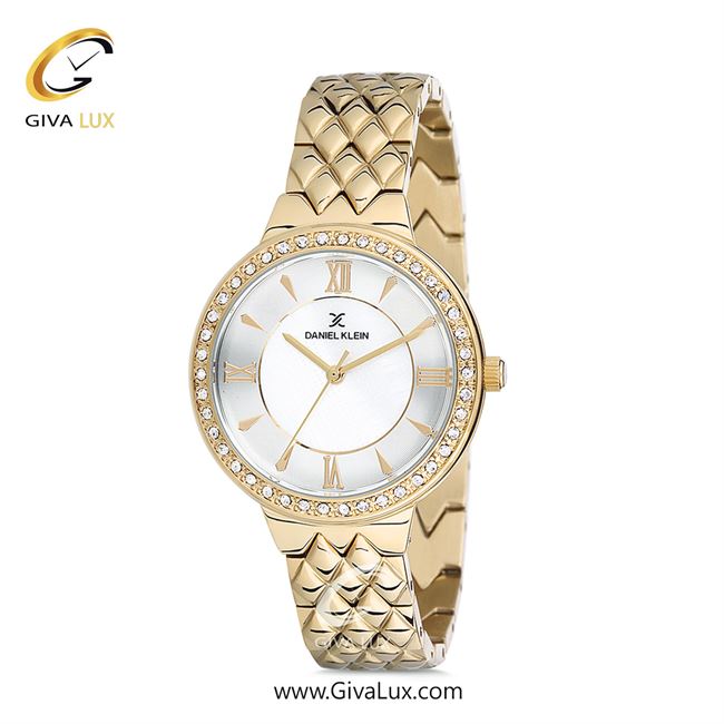 ساعت مچی اورجینال زنانه دنیل کلین طلایی | طلایی| نقره ای| کد رفرنس DK12081-2