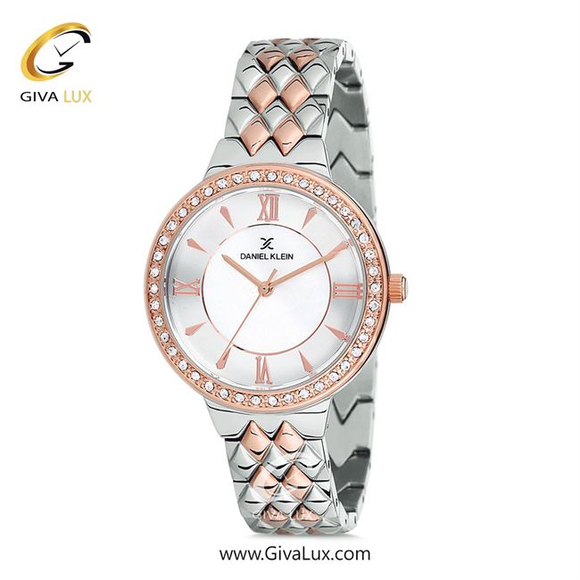 ساعت مچی اورجینال زنانه دنیل کلین رزگلد | نقره ای-رزگلد| نقره ای| کد رفرنس DK12081-5