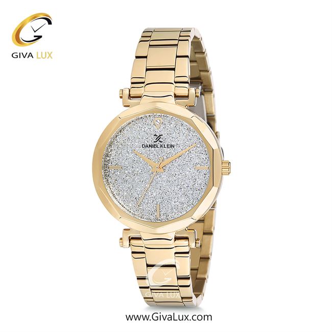 ساعت مچی اورجینال زنانه دنیل کلین طلایی | طلایی| نقره ای| کد رفرنس DK12083-2