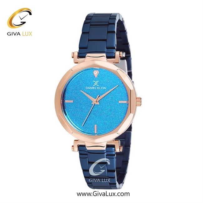 ساعت مچی اورجینال زنانه دنیل کلین رزگلد | سرمه ای| آبی| کد رفرنس DK12083-5