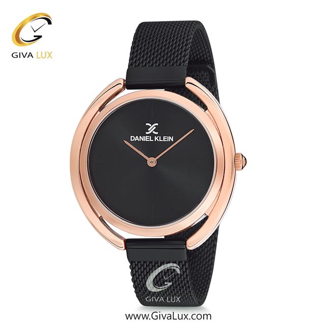 ساعت مچی اورجینال زنانه دنیل کلین رزگلد | مشکی| مشکی| کد رفرنس DK12085-5