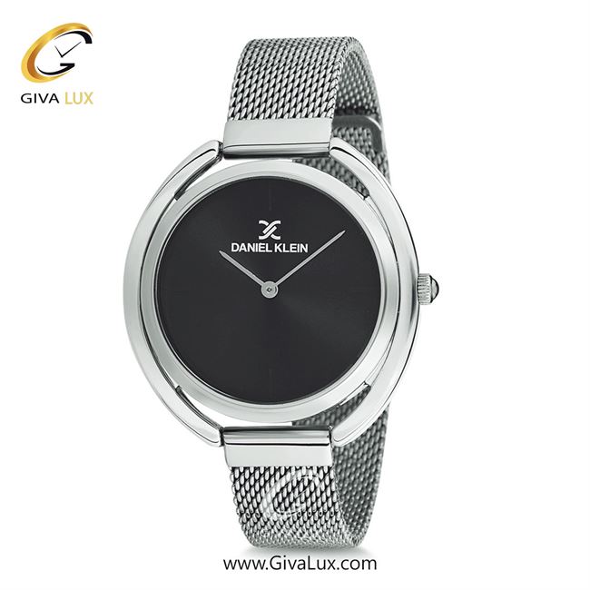 ساعت مچی اورجینال زنانه دنیل کلین نقره ای | نقره ای| مشکی| کد رفرنس DK12085-6