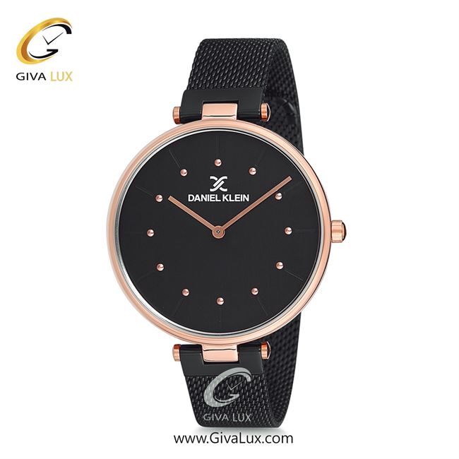 ساعت مچی اورجینال زنانه دنیل کلین رزگلد | مشکی| مشکی| کد رفرنس DK12087-5